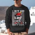 100 Days Of School Retro Baseball Sport For Boys Teachers Unisex Sweatshirt