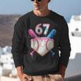 6 7 Baseball Dripping Six Seven Gen Alpha Slang Unisex Sweatshirt