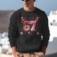 6 7 Melting Number Arrow Baseball Drip Valentine's Day Unisex Sweatshirt 6 7 Melting Number Arrow Baseball Drip Valentine's Day Unisex Sweatshirt