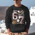 6 Year Old Birthday 67 Trend Baseball Now I’m 6 Next Year 7 Unisex Sweatshirt 6 Year Old Birthday 67 Trend Baseball Now I’m 6 Next Year 7 Unisex Sweatshirt