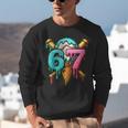 67 Baseball Ice Cream Drip Kids Unisex Sweatshirt