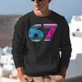 67 Crayon Cool Baseball Crayon 6 7 67 Unisex Sweatshirt