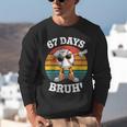 67 Days Of School Bruh Teacher Kids Dabbing Baseball Unisex Sweatshirt 67 Days Of School Bruh Teacher Kids Dabbing Baseball Unisex Sweatshirt