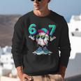 67 Meme Six Seven 6 7 Meme Baseball Drip Unisex Sweatshirt