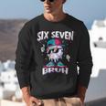 67 Meme Six Seven Baseball Ice Cream Drip Girls Boys Unisex Sweatshirt 67 Meme Six Seven Baseball Ice Cream Drip Girls Boys Unisex Sweatshirt