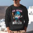 67 Six Seven Baseball Ice Cream Drip Number 67 Player Unisex Sweatshirt
