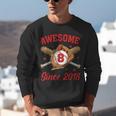 8 Year Old Boys Awesome Since 2018 Baseball Birthday Unisex Sweatshirt 8 Year Old Boys Awesome Since 2018 Baseball Birthday Unisex Sweatshirt