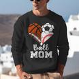 Ball Mom Heart Soccer Basketball Baseball Football Mom Unisex Sweatshirt Ball Mom Heart Soccer Basketball Baseball Football Mom Unisex Sweatshirt