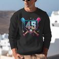 Baseball 45 Year Old Ice Cream Drip 45th Birthday Number 45 Unisex Sweatshirt Baseball 45 Year Old Ice Cream Drip 45th Birthday Number 45 Unisex Sweatshirt
