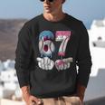 Baseball 67 Ice Cream Drip Six Seven Boys Girls Meme Unisex Sweatshirt Baseball 67 Ice Cream Drip Six Seven Boys Girls Meme Unisex Sweatshirt
