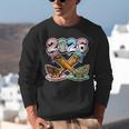 Baseball Bat 2026 Hands Drip Boys Ice Cream Dripping Youth Unisex Sweatshirt Baseball Bat 2026 Hands Drip Boys Ice Cream Dripping Youth Unisex Sweatshirt