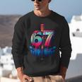 Baseball Bat Hands Drip 67 Six Seven Gen Alpha Slang Meme Unisex Sweatshirt