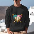 Baseball Drip For Boys Ice Cream Dripping Baseball Sport Unisex Sweatshirt