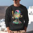 Baseball Drip For Boys Ice Cream Drip Baseball Sport Unisex Sweatshirt