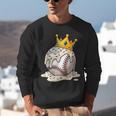 Baseball Drip Ice Cream Crown Melt Graphic Unisex Sweatshirt Baseball Drip Ice Cream Crown Melt Graphic Unisex Sweatshirt