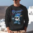 Baseball Drip Ice Cream Respect The Drip Home Plate Boy Kids Unisex Sweatshirt