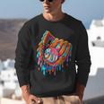 Baseball Drip Ice Cream Sprinkles Baseball Glove For Boys Unisex Sweatshirt