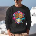 Baseball Drip Jersey Number 99 For Players & 99th Birthday Unisex Sweatshirt