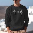 Baseball Heartbeat Pitcher Position Simple Line Art Unisex Sweatshirt Baseball Heartbeat Pitcher Position Simple Line Art Unisex Sweatshirt