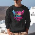 Baseball Ice Cream Drip 100 Days Of School Boys Girls 100th Unisex Sweatshirt