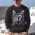 Baseball Ice Cream Drip 67 Player Dabbing Six Seven Boys Unisex Sweatshirt