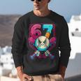 Baseball Ice Cream Drip Number 67 Six Seven Meme 67 Unisex Sweatshirt Baseball Ice Cream Drip Number 67 Six Seven Meme 67 Unisex Sweatshirt