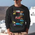 Baseball Ice Cream Drip Vehicles Youth Baseball Drip Unisex Sweatshirt