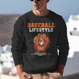 Baseball Lifestyle Ice Cream Drip Baseball Glove Crossed Bat Unisex Sweatshirt Baseball Lifestyle Ice Cream Drip Baseball Glove Crossed Bat Unisex Sweatshirt