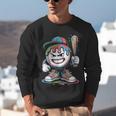 Baseball Mascot Attitude Graffiti Splash Bat Cap Unisex Sweatshirt Baseball Mascot Attitude Graffiti Splash Bat Cap Unisex Sweatshirt