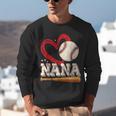 Baseball Nana Baseball Heart Family Matching Unisex Sweatshirt