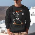 Baseball Skeleton Spooky Boys Halloween Baseball Player Unisex Sweatshirt Baseball Skeleton Spooky Boys Halloween Baseball Player Unisex Sweatshirt