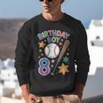 Birthday Boy 8th Birthday Baseball Unisex Sweatshirt