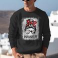 Bleached Nanny Life Soccer Messy Bun Baseball Game Day Unisex Sweatshirt Bleached Nanny Life Soccer Messy Bun Baseball Game Day Unisex Sweatshirt