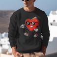 Boy Valentines Day Heart Love Baseball Boys Men Kids Unisex Sweatshirt