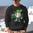 Boys St Patricks Day Baseball Player Pitcher Coach Kids Unisex Sweatshirt