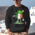 Boys St Patricks Day Kids Baseball Player Ice Cream Drip Unisex Sweatshirt Boys St Patricks Day Kids Baseball Player Ice Cream Drip Unisex Sweatshirt