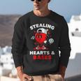 Boys Valentines Baseball Drip Icecream Stealing Hearts Kids Unisex Sweatshirt Boys Valentines Baseball Drip Icecream Stealing Hearts Kids Unisex Sweatshirt
