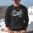 Bruh Baseball Style Number 41 Sports Bro Slang Meme Brother Unisex Sweatshirt Bruh Baseball Style Number 41 Sports Bro Slang Meme Brother Unisex Sweatshirt