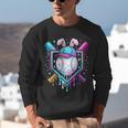 Bunny Baseball Hat With Ice Cream Easter Day Boys Kids Girls Unisex Sweatshirt