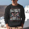 Christmas Baseball Bats Catcher Mitts Holiday Tee Unisex Sweatshirt Christmas Baseball Bats Catcher Mitts Holiday Tee Unisex Sweatshirt