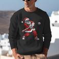 Christmas Baseball Player Santa Xmas Boys Men Toddler Unisex Sweatshirt