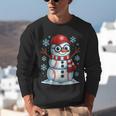 Christmas Baseball Snowman Xmas Pajamas Women Men Boys Unisex Sweatshirt Christmas Baseball Snowman Xmas Pajamas Women Men Boys Unisex Sweatshirt