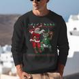 Christmas Santa Baseball Ugly Sweater Unisex Sweatshirt Christmas Santa Baseball Ugly Sweater Unisex Sweatshirt