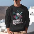 Coffee And Baseball Baseball Player Unisex Sweatshirt Coffee And Baseball Baseball Player Unisex Sweatshirt