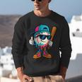 Cool Baseball Drip For Boys Ice Cream Drip Baseball Kids Unisex Sweatshirt