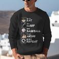 Eat Sleep Baseball Anime Repeat Japanese Otaku Unisex Sweatshirt Eat Sleep Baseball Anime Repeat Japanese Otaku Unisex Sweatshirt