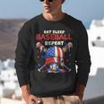 Eat Sleep Baseball Repeat Ice Cream Drip Crossed Bats Unisex Sweatshirt Eat Sleep Baseball Repeat Ice Cream Drip Crossed Bats Unisex Sweatshirt