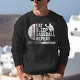 Eat Sleep Baseball Repeat Baseball Player Men Boys Unisex Sweatshirt Eat Sleep Baseball Repeat Baseball Player Men Boys Unisex Sweatshirt