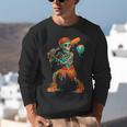 Halloween Baseball Skeleton Ice Cream Drip Baseball Boys Kid Unisex Sweatshirt Halloween Baseball Skeleton Ice Cream Drip Baseball Boys Kid Unisex Sweatshirt