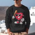 Heart Play Baseball Valentine's Day Teens Boys Girls Kids Unisex Sweatshirt Heart Play Baseball Valentine's Day Teens Boys Girls Kids Unisex Sweatshirt